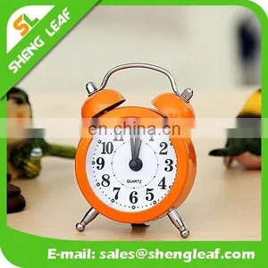 Students Creative Gifts Personality Metal Small Alarm Clock Movements Wholesale Customizable Clock Face thumbnail-3