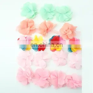 Soft Chiffon Lace Flower Trimming for Garment Trim thumbnail-1