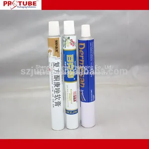 Aluminum Collapsible Packaging Tube for Pharmaceutical Ointment thumbnail-1