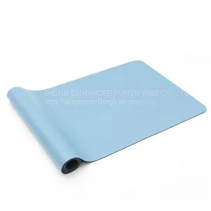 High Quality Eco-friendly Natural Rubber PU Yoga Mat thumbnail-3