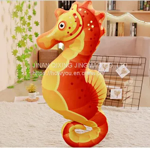China Factory Wholesale Cute Plush Sea Horse Toy Pillow thumbnail-2
