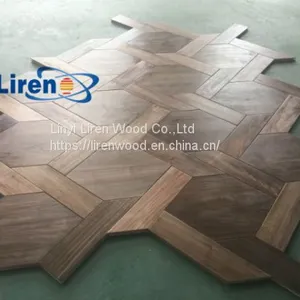Hexagon Pattern Parquet Flooring thumbnail-5