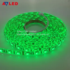 Back Lighting 60leds 12V IP65 Silicone Cover SMD5050 RGB Led Strip Light for Sign Illumination thumbnail-5