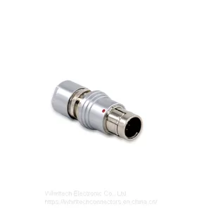 Push-pull Self-latching F Series 8pin Metal Plug Connectors thumbnail-1