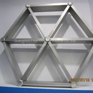 Open Cell Grid Decorative Aluminium Egg Crate Grille thumbnail-1
