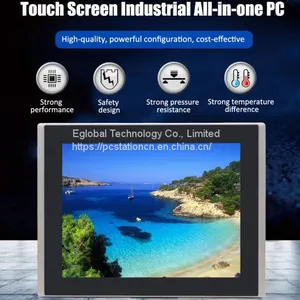 ALL in One Celeron J1900 Industrial Panel PC Windows 15'' Touch Screen Computer IP65 Waterproof Touch PC thumbnail-1