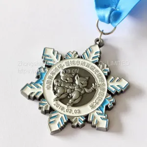 2019 New Hot Sale Custom Metal 3D Sport Medal for Finisher thumbnail-4