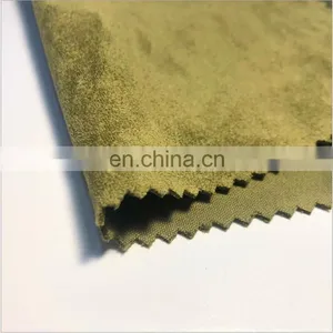 High Quality Wrap Suede Knit Fabric Coat Fabric thumbnail-1