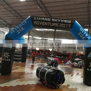 Inflatable Race Arch Double Leg Start Finish Line Arch For Marathon thumbnail-4