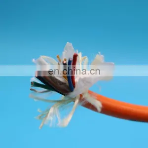 Multi Cores Twisted Shielded Cable Kevlar Braid Cable for Robot thumbnail-3