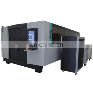 Big Surround Fiber Laser Cutting Machine for Steel Plate Hardware Iron Cabinet Sheet Metal 1500w 2040 thumbnail-1