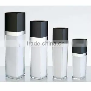 Square Shape Acrylic Lotion Pump Bottle thumbnail-1