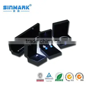 Customize Unique Engagement Ring Boxes ,leather Jewellery Boxes,necklace and Earring Gift Box thumbnail-2