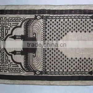 MA009 Fashion New Dark Red Schnee Muslim Prayer Mat thumbnail-6