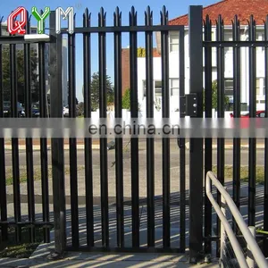 Steel Palisade Fence Designs Galvanized Palisade Fencing Prices thumbnail-2