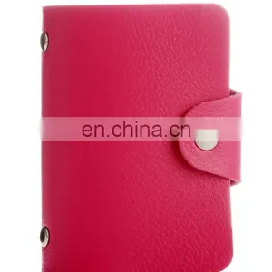 2018 Fashion Pu Function 24 Bits Card Case Business Card Holder Men Women Credit Passport Card Bag Id Passport Card Wallet H077 thumbnail-3