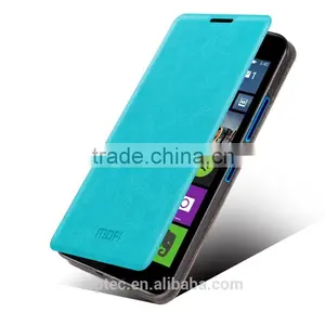 MOFi Retro PU Leather Mobile Phone Cases for Microsoft Lumia 640, TPU Back Cover for Microsoft Lumia1113, Microsoft RM-1109 thumbnail-4