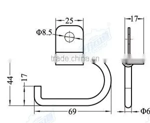 04411 Stainless Steel Wire Rope Fittings Lashing Ring thumbnail-2