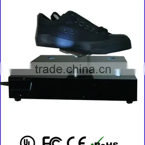 Max.1KGS Magnetic Levitating Rotating Display for Shoes, Levitating Rotating Pop Display With Light thumbnail-1