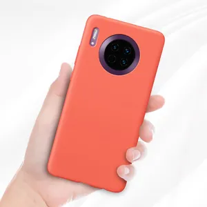 Mobile Phone Case Back Cover for Huawei Mate20/30/40ProCover Soft Silicone for Many Colors thumbnail-1