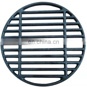 Black Foldable Camping Bbq Grill Basket Mesh Net Camp Tools For Outdoor thumbnail-4