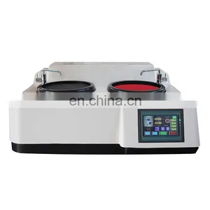 MP-2S Automatic Touch Screen Dual Disc Metallographic Specimen Jewelry Fiberglass Grinding And Polishing Machine thumbnail-1