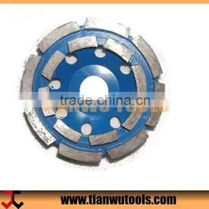 Single Double Row Diamond Cup Grinding Wheels Quality Choice thumbnail-1