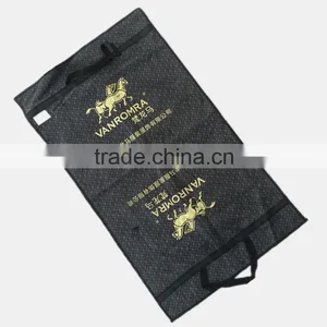 Baoding Durable Faddish Non Woven pp Leather Garment Bags Suit Cover thumbnail-5