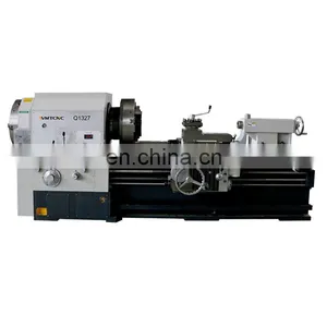 280mm Big Bore Manual Lathe Pipe Threading Lathe Machine Q1327 With CE Stanfard thumbnail-1