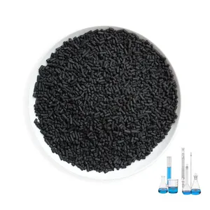Manufacturer Impregnated KOH Activated Carbon CTC 60 Impregnated KOH Activated Charcoal for Sale thumbnail-1