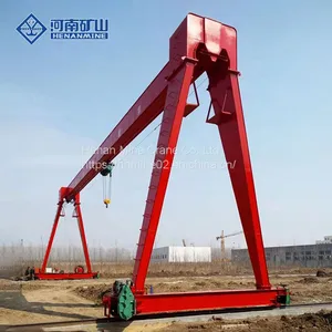 MH Single Girder Gantry Crane Hoist Trolley Boxed Type Squirrel Cage Reducer thumbnail-3