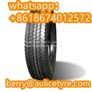 315/80r22.5 11r22.5 12r22.5 315/80 R22.5 Aulice Wholesale All Steel Radial Tubeless Rubber Heavy Duty Truck Bus TBR Trailer Tyre Tire thumbnail-1