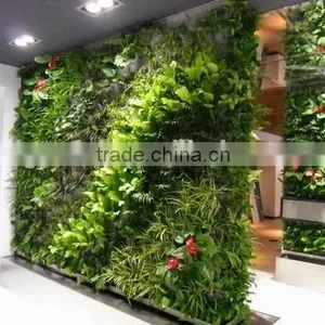 Artificial Green Plant Wall/ Hanging Decorative Flower Wall for Indoor & Outdoor Quality Choice thumbnail-1