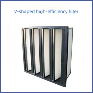 V-shaped High-efficiency Filter W-shaped High-efficiency Filter Screen thumbnail-5