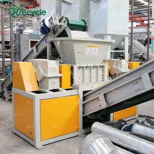 Full Auto PCB Board Recycling Plant Electronic Waste Crushing Shredding Copper Resin Separation Production Line thumbnail-1