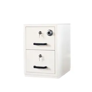 2 3 4 Drawers Steel Fireproof Safe Cabinet Vertical Steel Filing Cabinet thumbnail-3