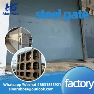 Steel Sluice Gate Manufacturer - The Water Conservancy Bidirectional Channel Stop Gate is Flexible and Convenient to Use thumbnail-1