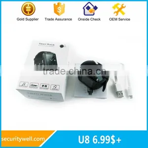 Factory Direct Sale to Ukraine Russian U8 Smart Watch thumbnail-2