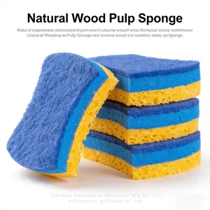 Soft Touch Cellulose Dish Sponge Factory Kitchen Clean Sponge Pad thumbnail-1