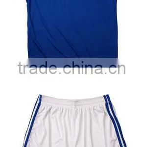 Blank Plain Training Soccer Uniform Kit thumbnail-1