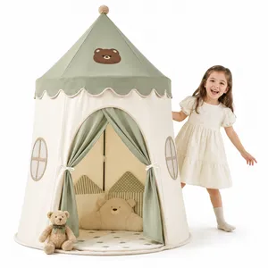 Kid Toddler Play Set,Polyester House Play Tent thumbnail-1