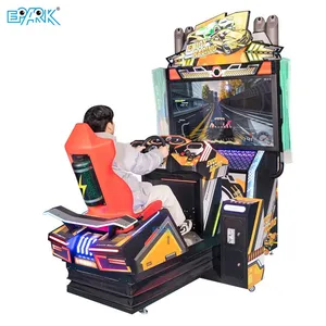 Racing Arcade Machine Enjoy Racing Single Player Driving Simulator With Steering Wheel for Game Centers and FEC Operators thumbnail-1