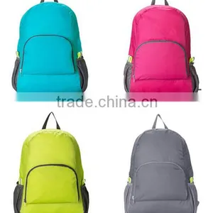 Waterproof Foldable Backpack Durable Rolling Travel Backpack thumbnail-6