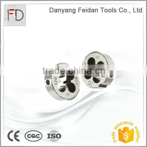 BSW Inch 1 / 4 - 20 Coarse Thread Thread Cutting Die Bright End thumbnail-1
