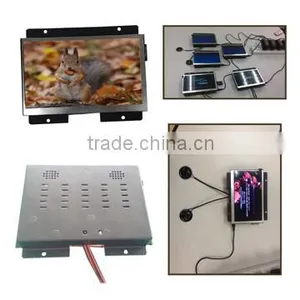 China Supplier 12.1 Inch Innovative Full hd Media Player Free Download for Halls/malls (SD Card/USB) With Aluminium Keyboard thumbnail-3