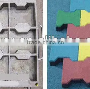 High Quality Rubber Flooring Brick Vulcanizing Press Machine thumbnail-5
