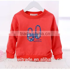 2015 Infant Toddler Clothing Kids T-shirt Cute Pattern Printing Long Sleeve Girls Outfit Tops Tshirts thumbnail-5