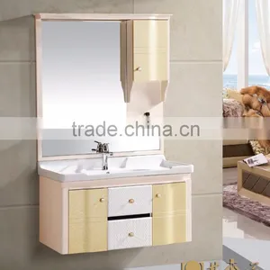 Double Cabinet Drawer Pvc Bathroom Furniture (EAST-25097) thumbnail-1