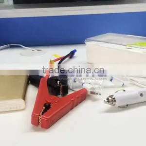 18mm Thick 8000mAh 200A/400A Golden Pocket Size Slim Car Jump Starter thumbnail-4
