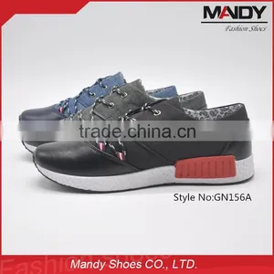 China Manufacturers Wholesale Comfortable Men's Running Sport Shoes thumbnail-1